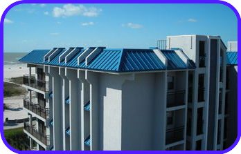 Blue Metal Roof 